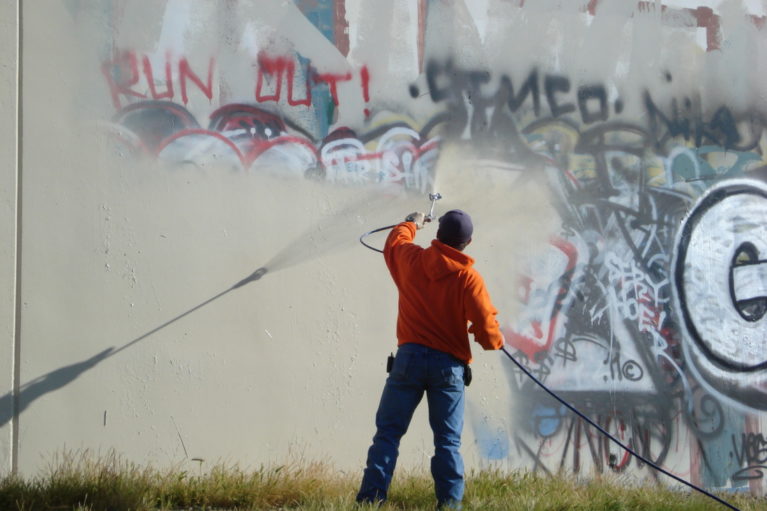 Commercial Graffiti Removal