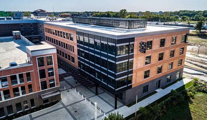 large urban building as example for Commercial Roof Cleaning Atlanta GA