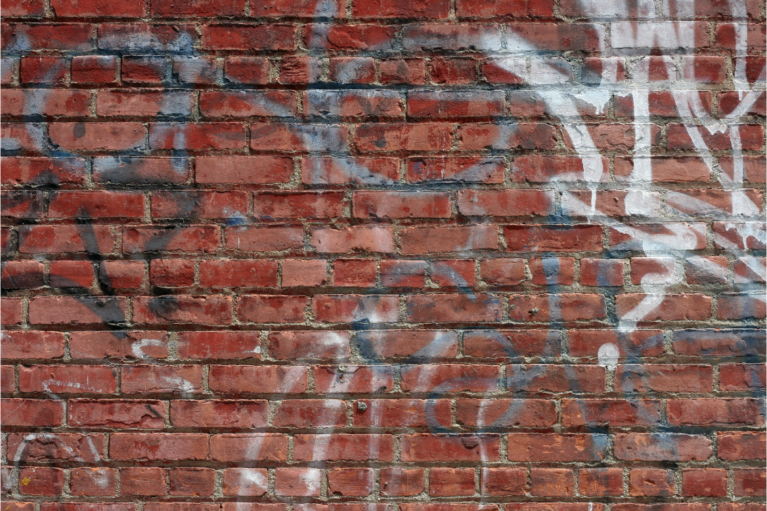 Brick Graffiti Removal